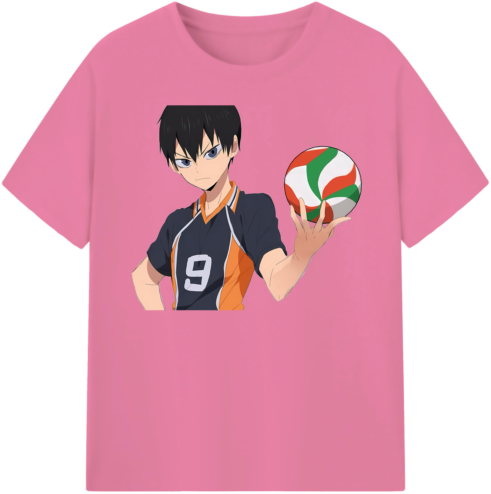 （画像用） ハイキュー!! Haikyu!! 綿100％半袖Tシャツ（フロントプリント）